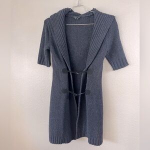 Theory Chunky Cable Knit Wool & Cashmere Sweater Cardigan Womens Size Small